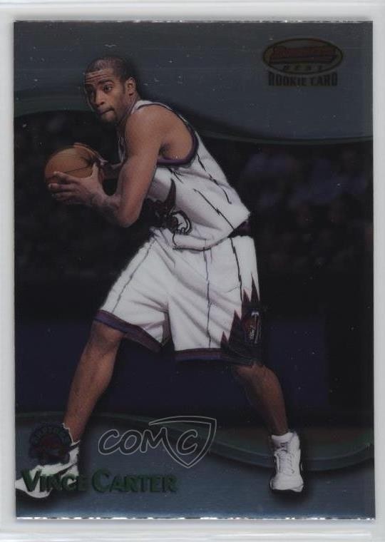 1998-99 Bowman's Best Vince Carter #105 Rookie RC HOF