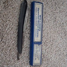 Williams Special Steel Razor Solingen Germany with Box Devon Mfg Co