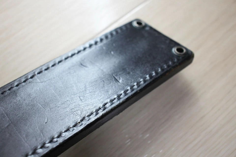 Al Mar SERE VI #3005 Fighting Knife 7.5" Blade Used w/Sheath & Stone Japan D77 - Image 3 of 4