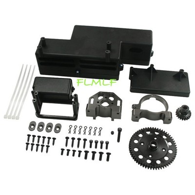 FLMLF Nitro To Electric Conversion Kit IN US for Brushless Motor RC Car 1/5 LOSI