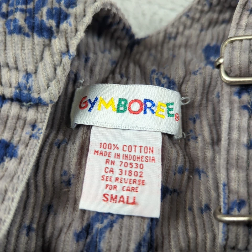 Mono con tirantes Gymboree Rainbow Tag de colección bebé niño S gris pana osos polares Foto 4 de 4