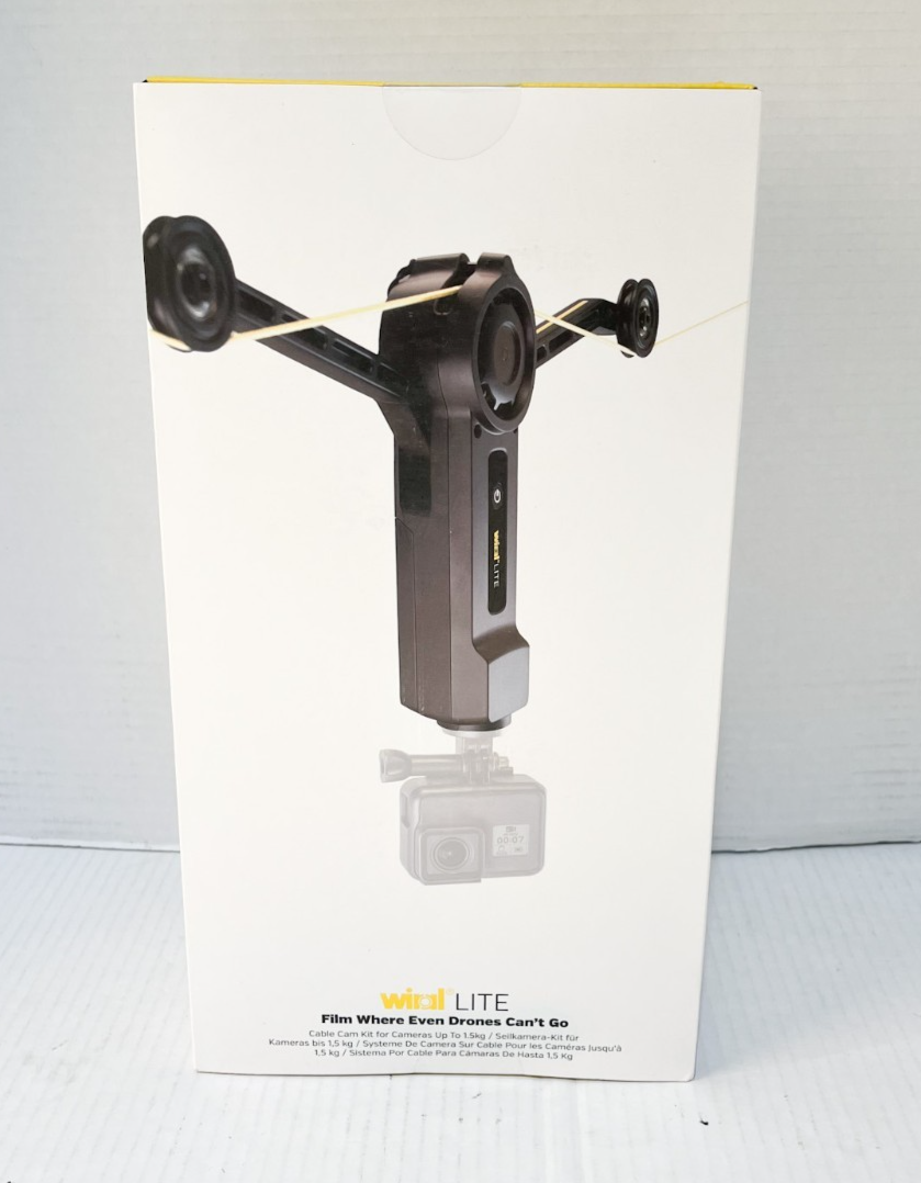 Wiral LITE Cable Cam with Remote for Action Cameras, Smartphones