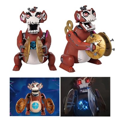 LOL Arcane:League of Legends Jinx's Monkey Grenade Ornament Resin Props Storage