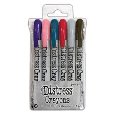 Tim Holtz Distress Crayon Set-Set 16