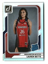 2026 Donruss WNBA #89 Lauren Betts Holo Rated Rookie