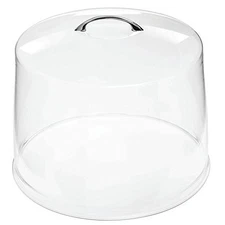 Cal-Mil P311 Cake/Pie Tray, 12" D x 9" H, Clear