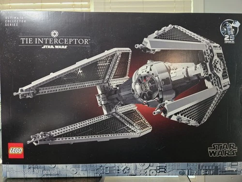 New Lego Star Wars Tie Interceptor Building Set 75382