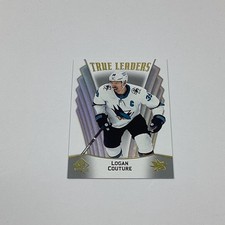 Logan Couture San Jose Sharks 2021-22 SP Authentic True Leaders TL-23