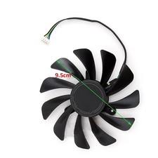 Cooling Fan XY-D10015SH DC 12V Fan for MSI GTX1660Ti RTX 2060 2070 AERO ITXOC