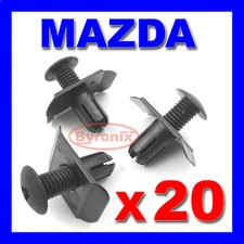 MAZDA FRONT REAR BUMPER TRIM CLIPS RETAINER FASTENER 3 mx3 mx5 mx6 mpv rx7 rx8