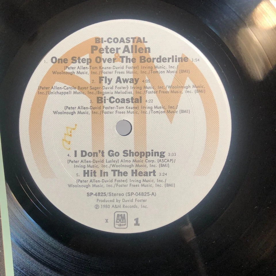 Peter Allen Bi-Coastal LP Vg+ - Image 4 of 4
