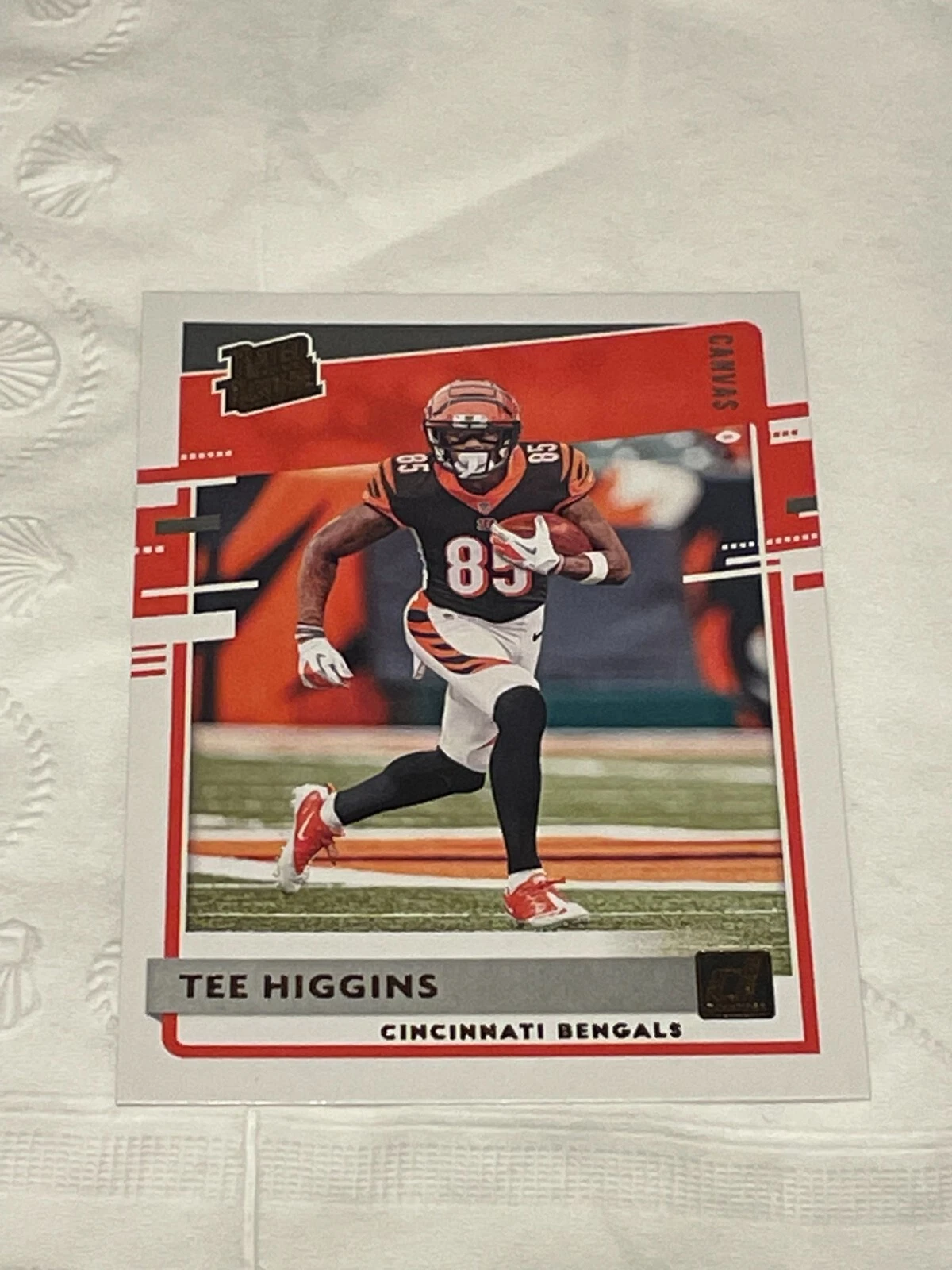 Tee Higgins trading card