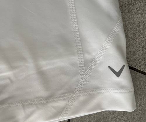 Callaway Golf Tennis Pickleball 2pc Set: White Skort Pockets Blue Top Shirt Sz M - Picture 9 of 10