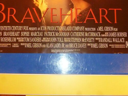Braveheart - 1995 Singolo Laminato Internazionale Un Foglio (28,25" X 26,75") - Foto 2 di 4
