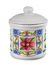 BARATTOLO BARATTOLINO CERAMICA CUCINA TERRA E SOLE MODERNO VINTAGE 11 CM