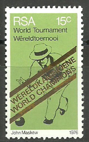 Afrique du Sud - Championnats du monde de bowls timbre neuf 1976 Michel 491 - Photo 1/1