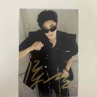 Hou Ming Hao Autograph Photos Gifts Send Friend 6 Inch 侯明昊亲笔签名照照片周边
