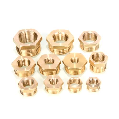 2PC Brass BSP Reducing Hexagon Bush Male to Female Adaptor Pipe Connetor - Picture 8 of 16