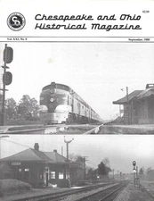 C&O Chesapeake & Ohio September 1989 Peninsula CB Cabin Hampton Roads Port