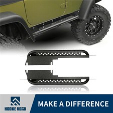 Hooke Road Integrated Side Step Nerf Bar Running Board Fit 97-06 Jeeptj Wrangler