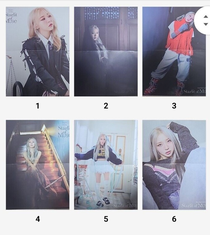 MAMAMOO Moonbyul Starlit_of_Muse Album book ver. Official