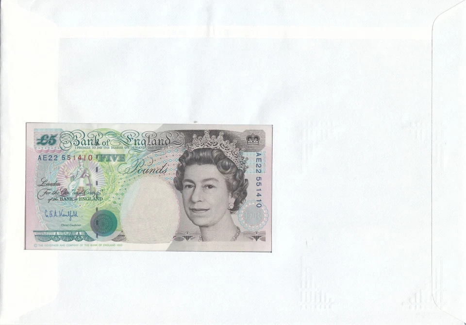 Age of Steam £5 NOTE GB Mercury FDC York 1994 (74215E) - Image 2 of 2