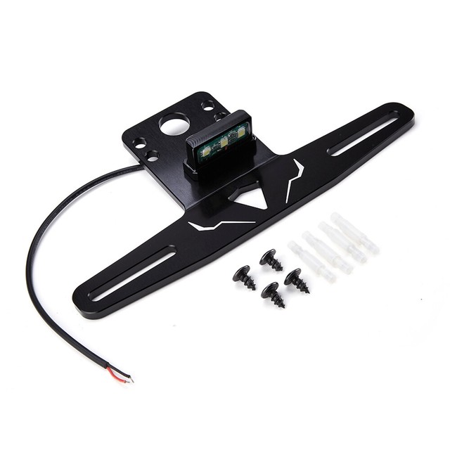 ATV/UTV Universal LED Lighted License Plate Holder for Polaris RZR 900