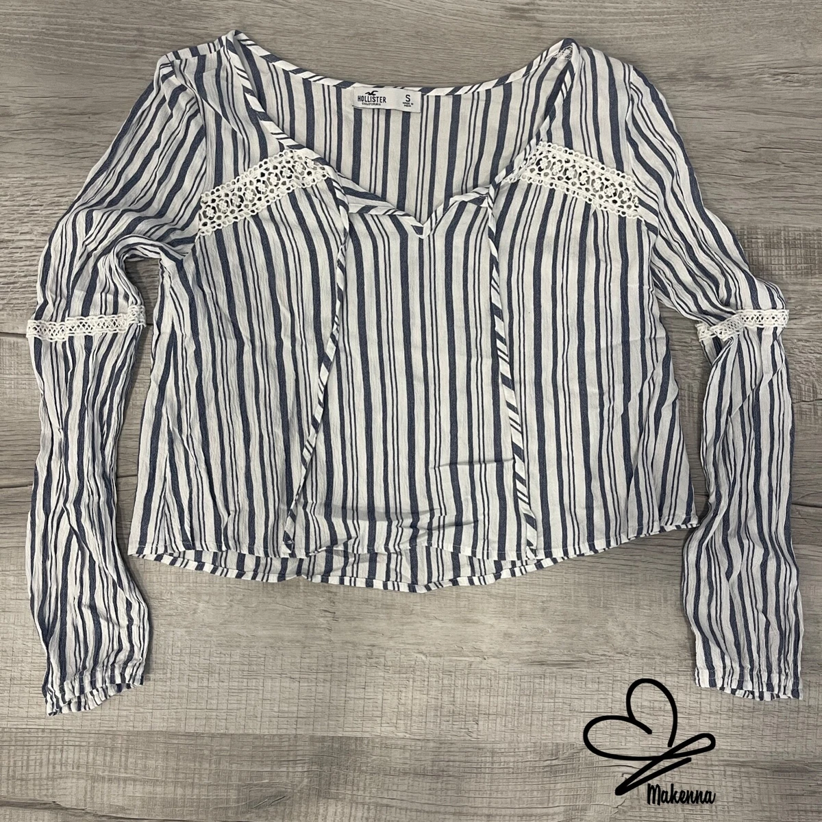 Hollister peasant top 2025