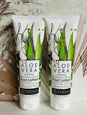 2-Pack Aloe Vera Soothing & Moisturizing Foot Lotion 8.45 fl oz Each