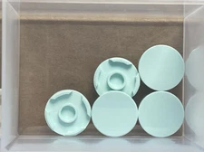 LEGO Parts - Light Aqua Tile, Round 2 x 2 - No 14769 - QTY 5