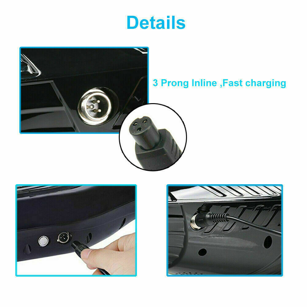 42V 2A 84W Hoverboard Skateboard Charger 42V Li-ion Battery Power Supp - Foto 9