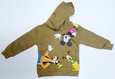 Mickey Mouse Brown Hooded Fleece Sweatshirt