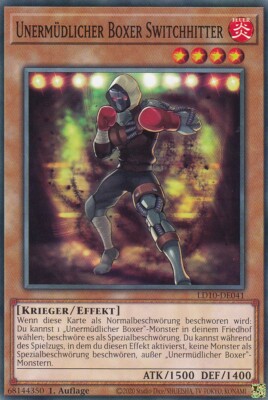 Unermüdlicher Boxer Switchhitter LD10-DE041 Yugioh