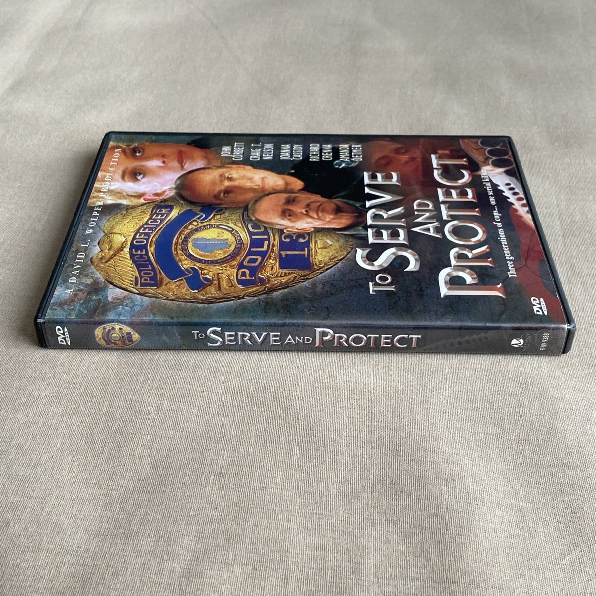 To Serve and Protect (DVD 1999 Complete Miniseries + Guide) Cops