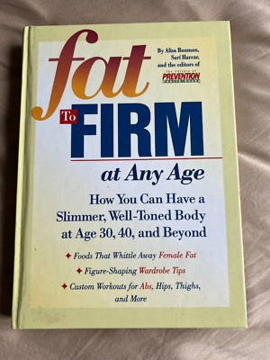 Health Book - Fat To Firm At Any Age - Prevention Health Books - Slimming/Weight