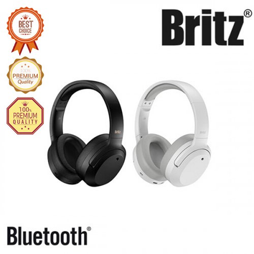 BRITZ wired and wireless noise cancelling Bluetooth headphone BT4000