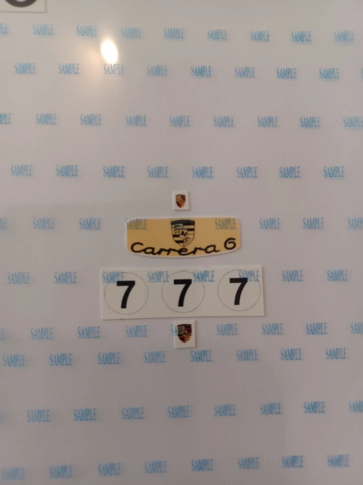 Corgi 330 Porsche Carrera 6 Reproduction Water Slides - Image 3 of 4