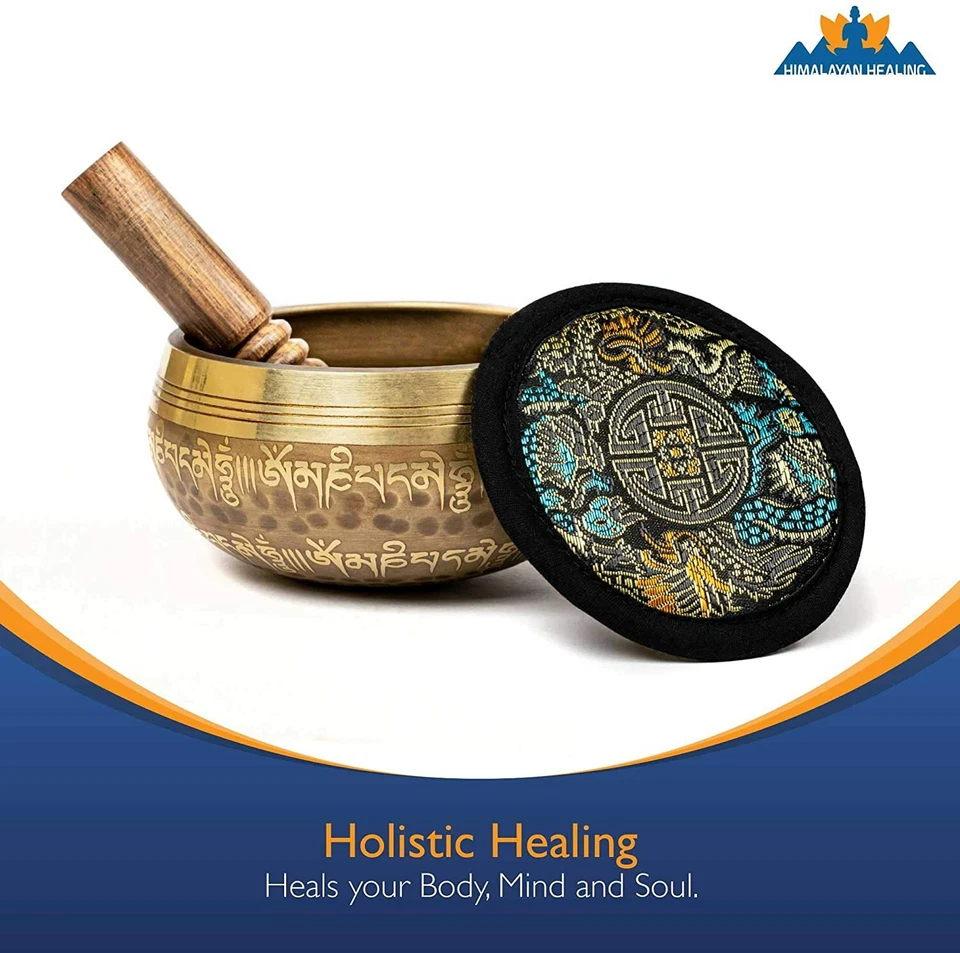 Juego de cuencos de canto tibetano ~ para yoga, meditación y sanación sonora ¡Tercer ojo!! Foto 3 de 4