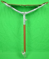 Abercrombie & Fitch Shooting Stick w/ P.L.N. Initials on Seat Made in England