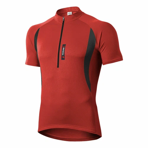 FEIXIANG Fahrradtrikot Herren Kurzarm/Langarm Fahrrad Shirt Fahrradbekleidung - Bild 17 von 89