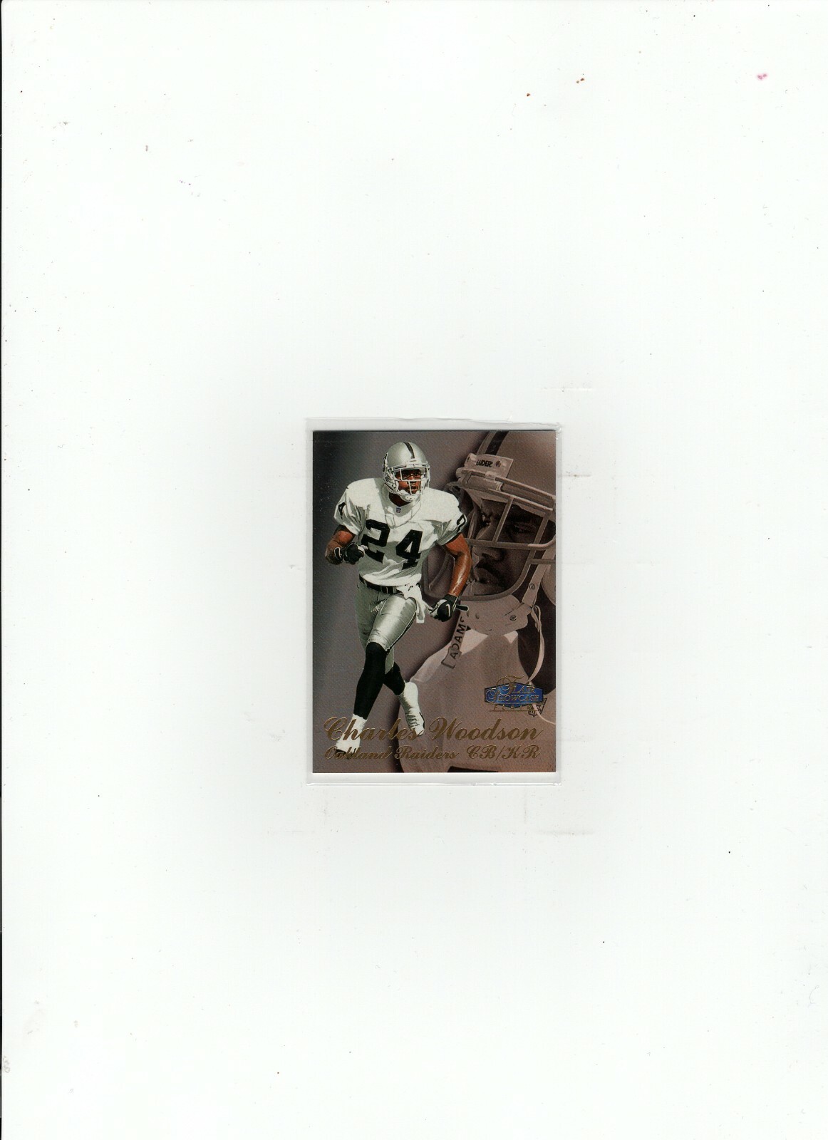 FILA 1998 Charles Woodson Flair Row 3 ROOKIE Card #28 spedizione gratuita (A 902)