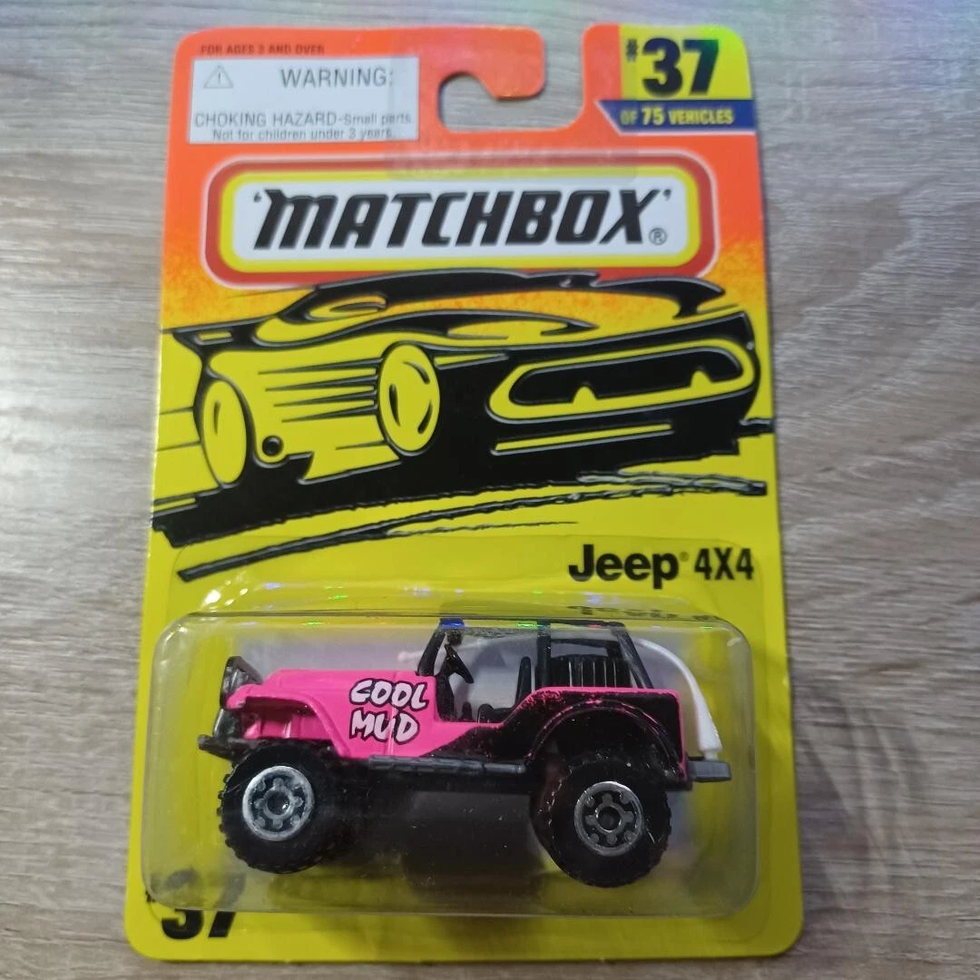 Matchbox Pink Jeep