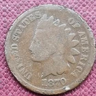 1870 Indian Head Cent 1c Circulated #84359