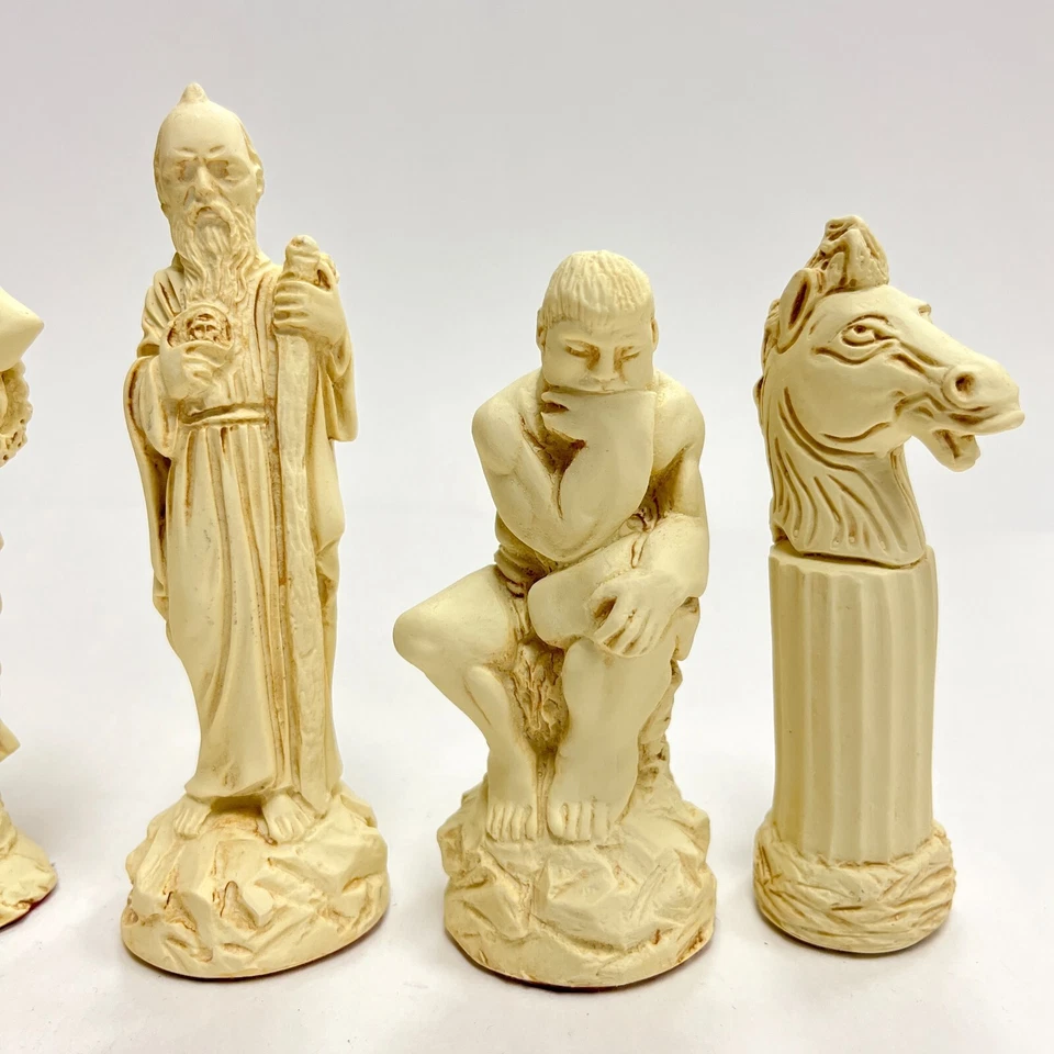 Chess Set Classical Antiquity Figures No Board - Image 4 of 4