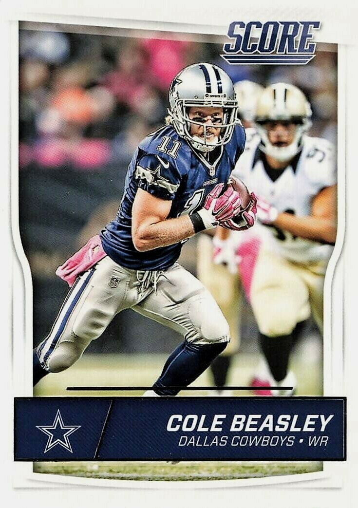 2016 Score Scorecard Cole Beasley #92