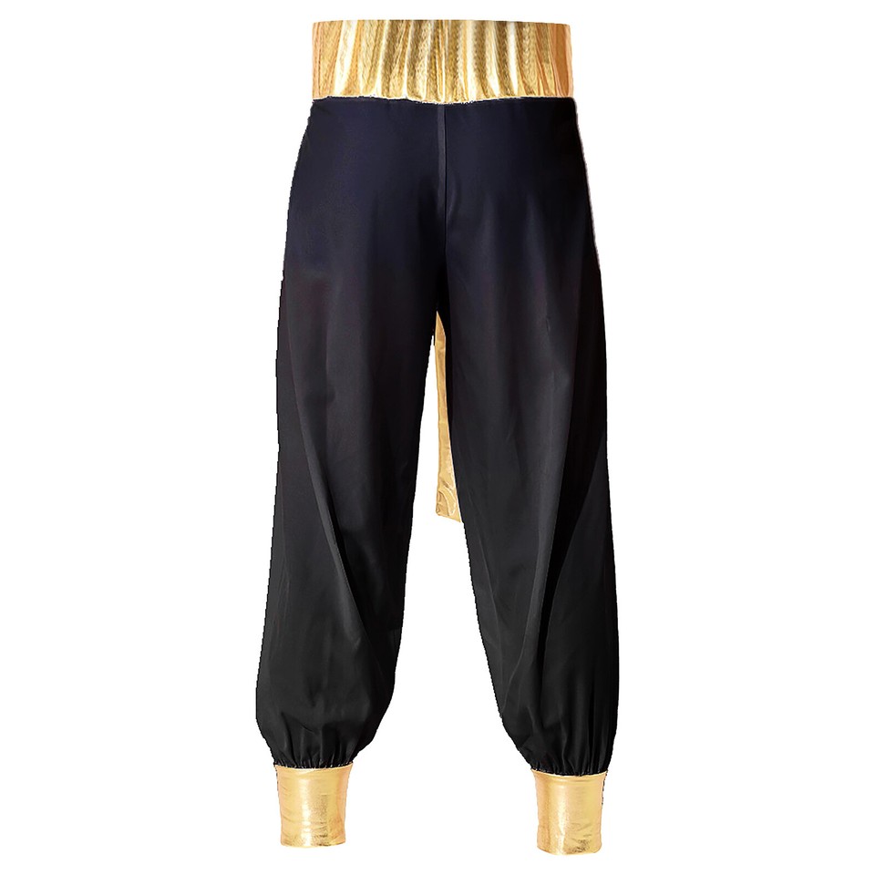 Sxiwei Haremshose Herren - Arabischer Prinz Style | Bequeme Tanzhose Für Karneval & Cosplay