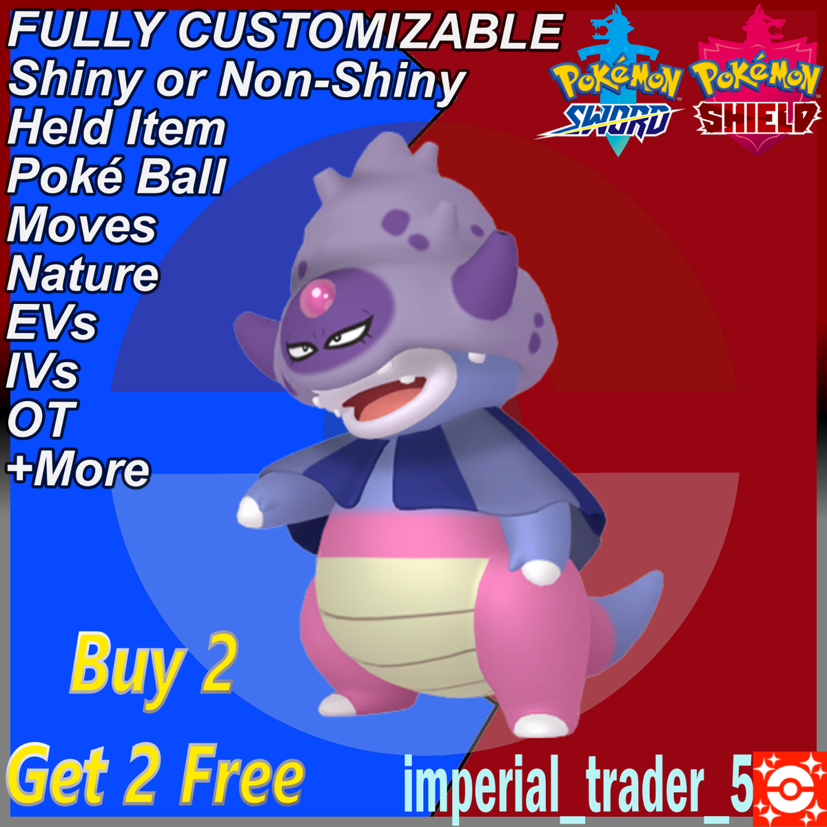 shiny slowking pokemon card Pokémon Sword and Shield ✨ Galarian ✨ W/ Best 6IV Customizable Psychic. Galarian Slowking V - 178/198