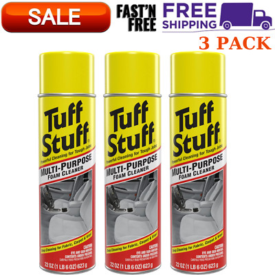 (3 PACK) Multi Purpose Foam Cleaner - 22 OZ Container, Free Shipping