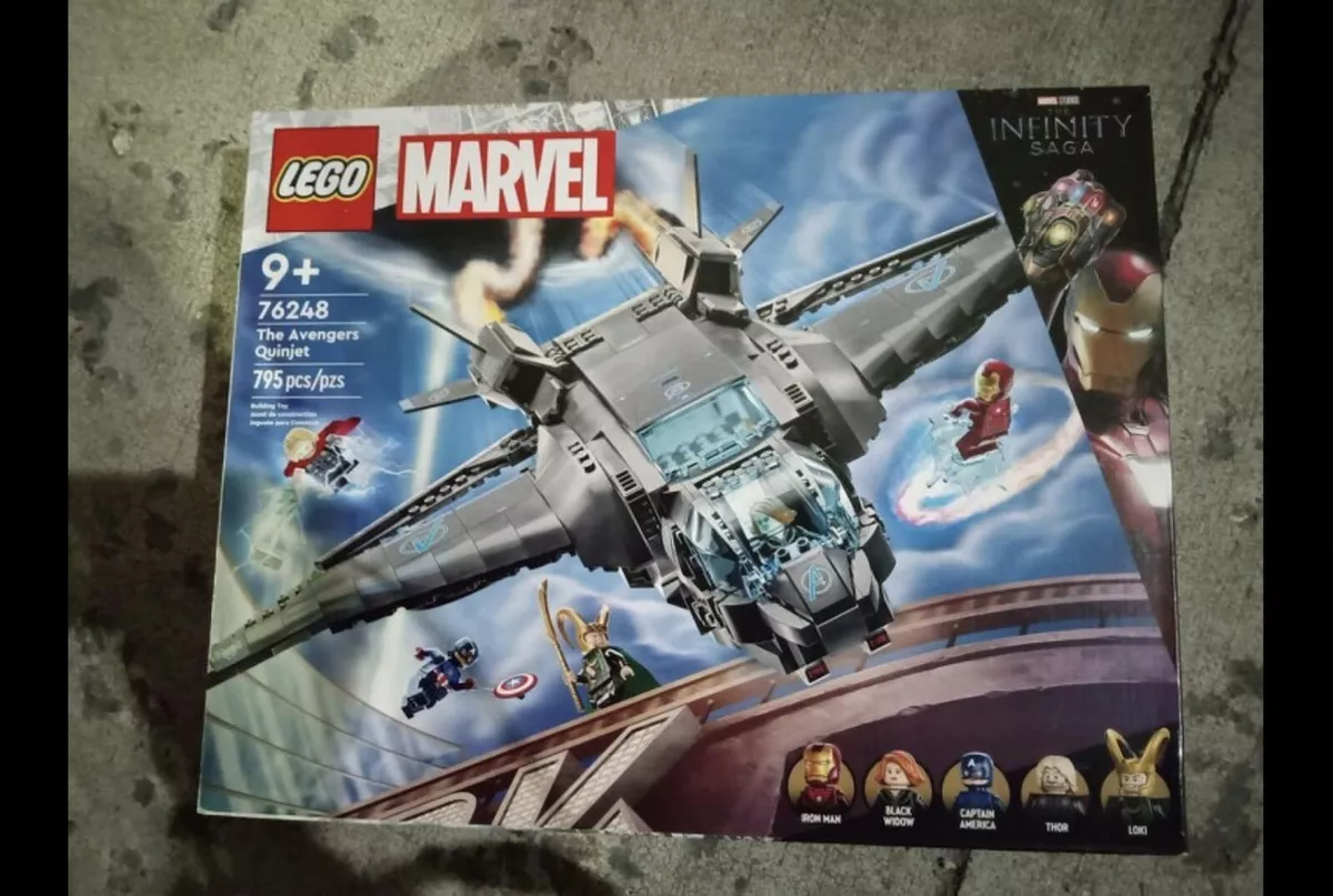 LEGO Marvel The Avengers Quinjet Infinity Saga Set 76248