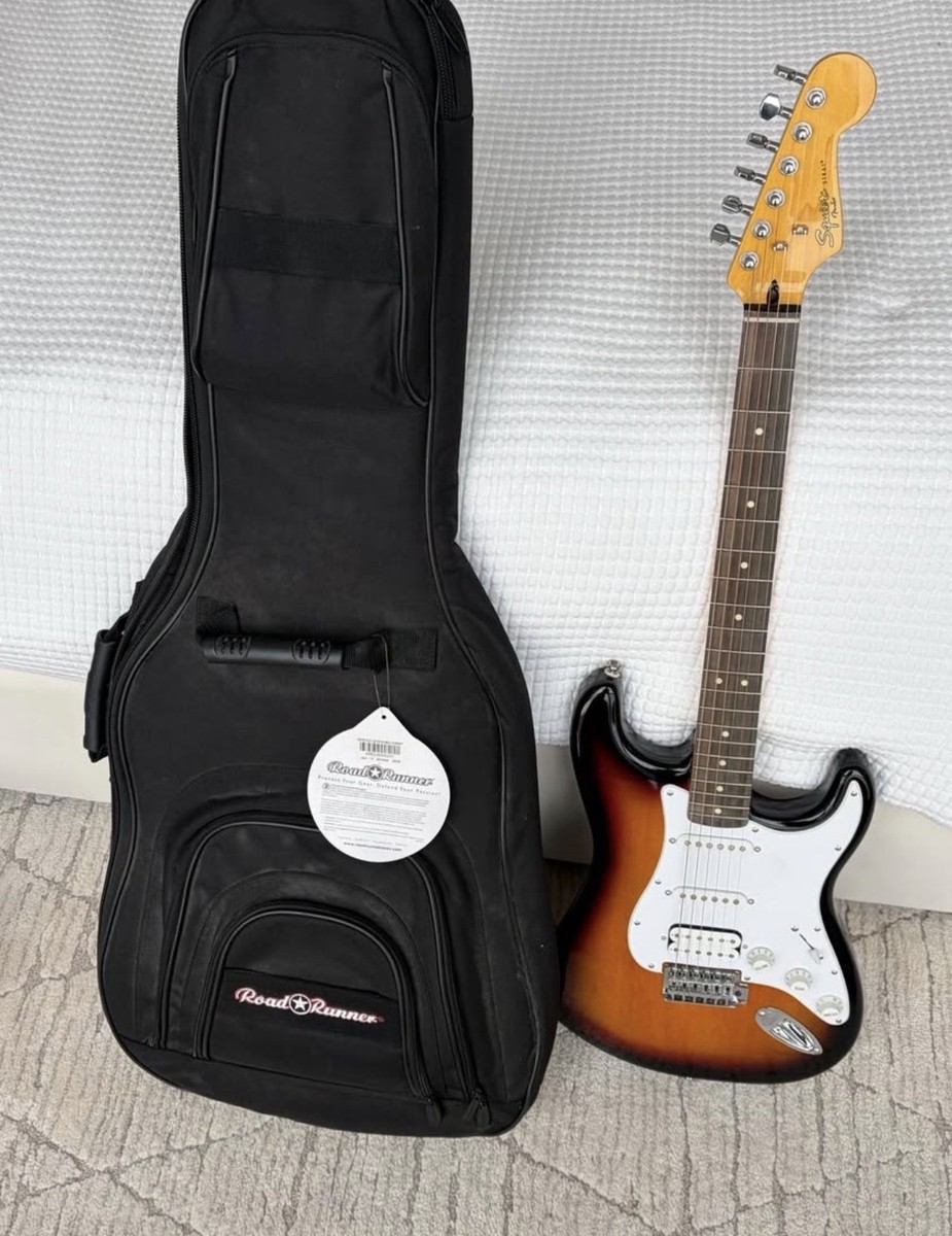 Squier Stratocaster Electric Guitar Sunburst Right-Handed 6 String